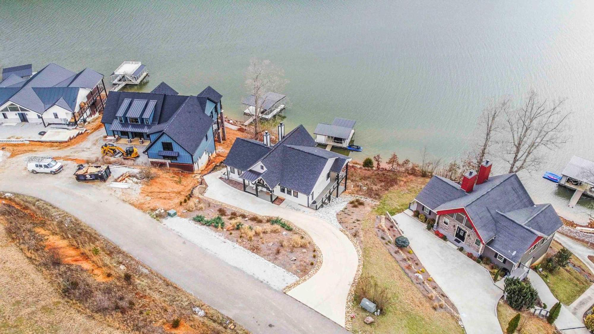 Luxury Lakeside Living At Knot Working On Norris Lake La Follette Exterior photo